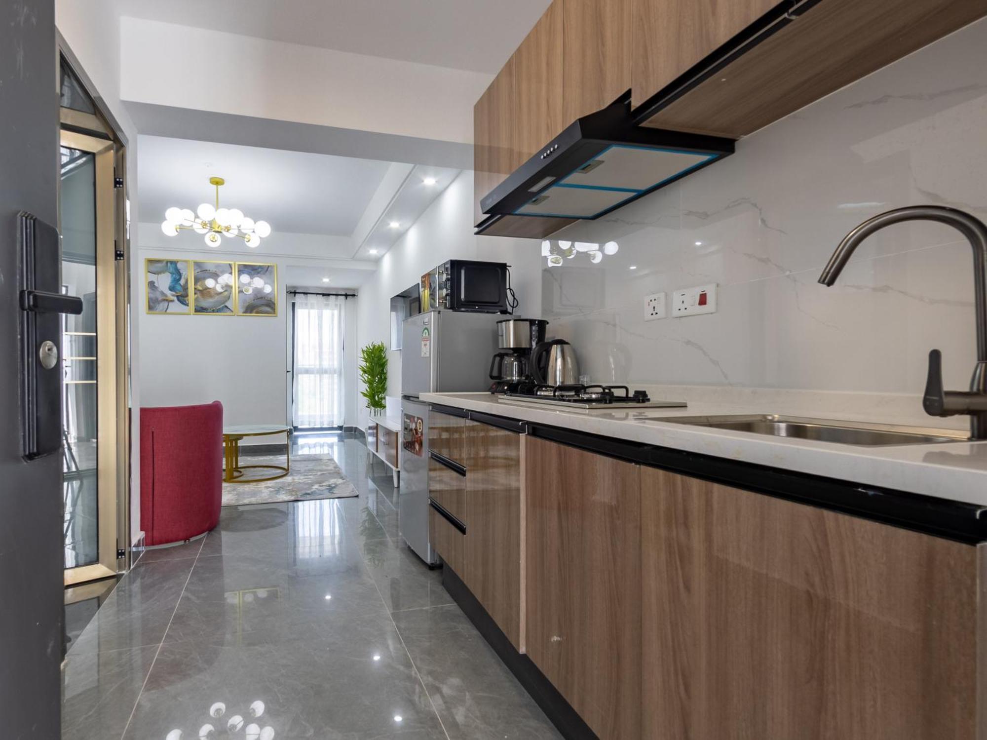 Erica Residences - Riverside Nairobi Habitación foto